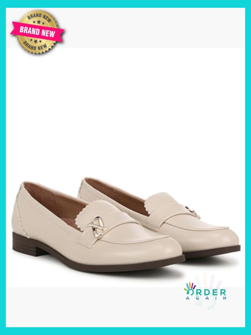 Slip On Loafers Classic Comfort Round Toe Flat Heel Pull On Welt Stitching Bow - Picture 7 of 7